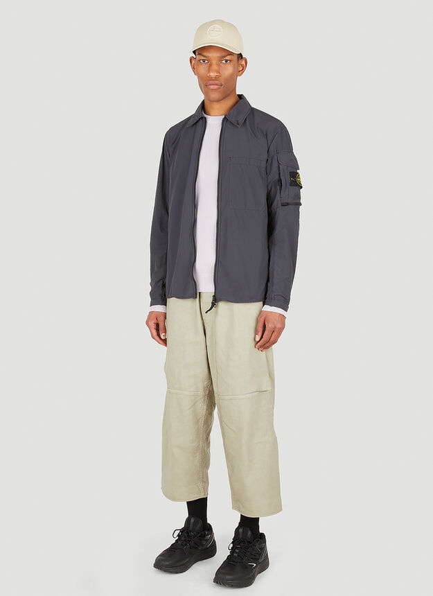 Workwear Wide Pants in Beige - 2