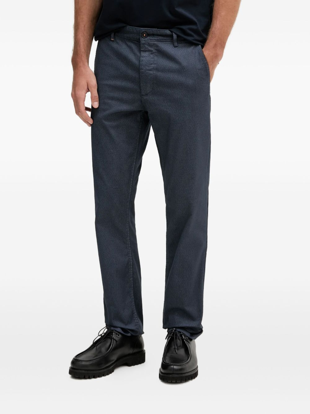 strech-cotton trousers - 1
