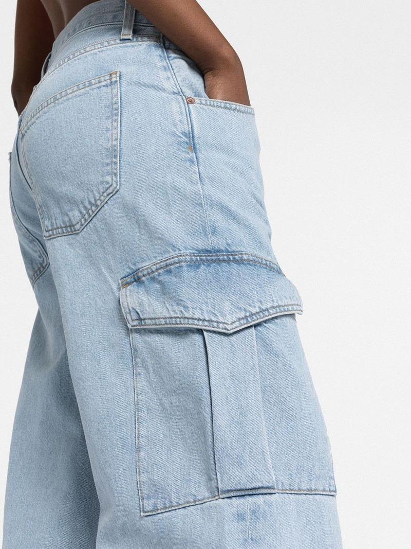 wide-leg stonewashed jeans 3