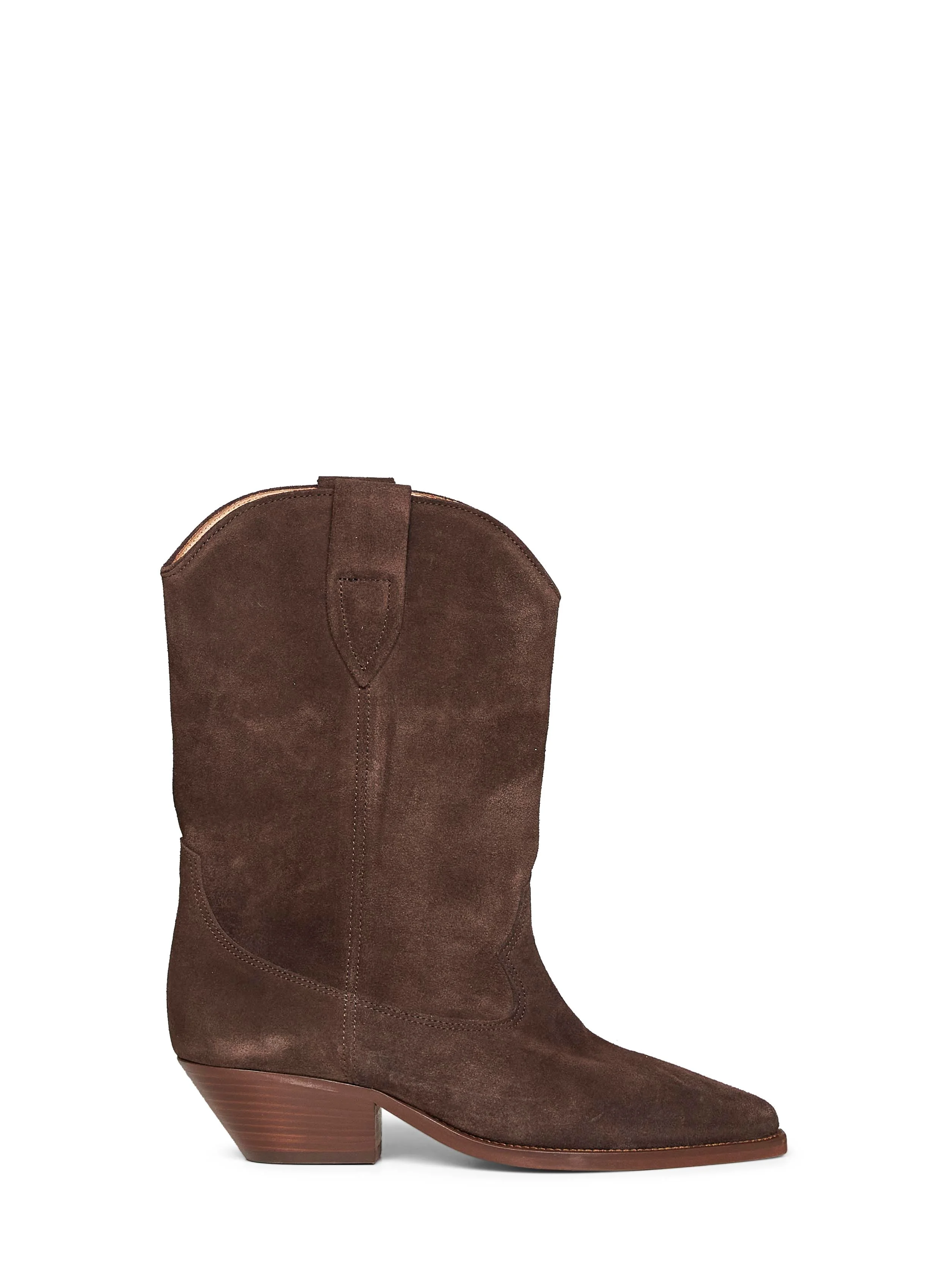 Chocolate suede Duerto western boots - 1