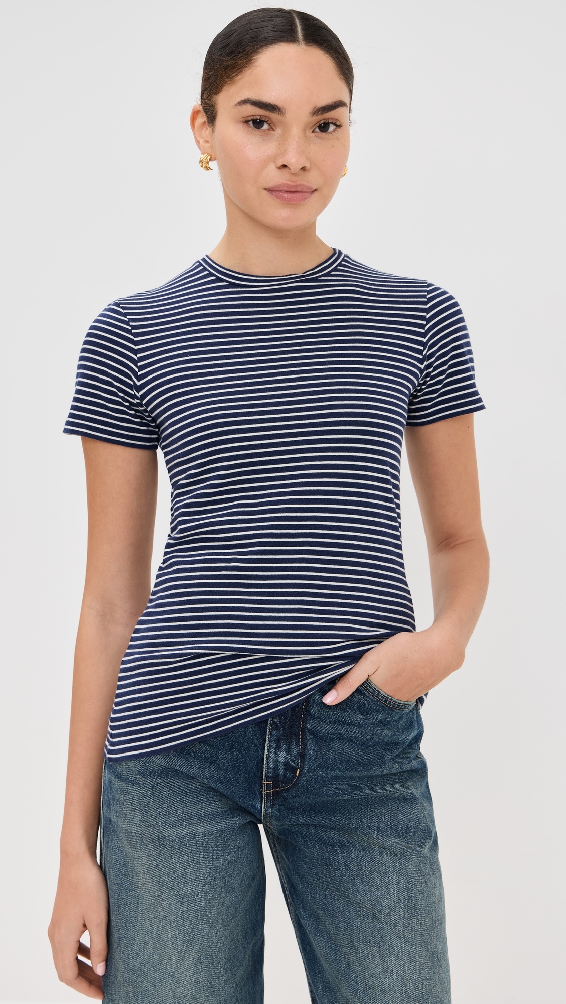 Lana Crew Neck Tee - 6