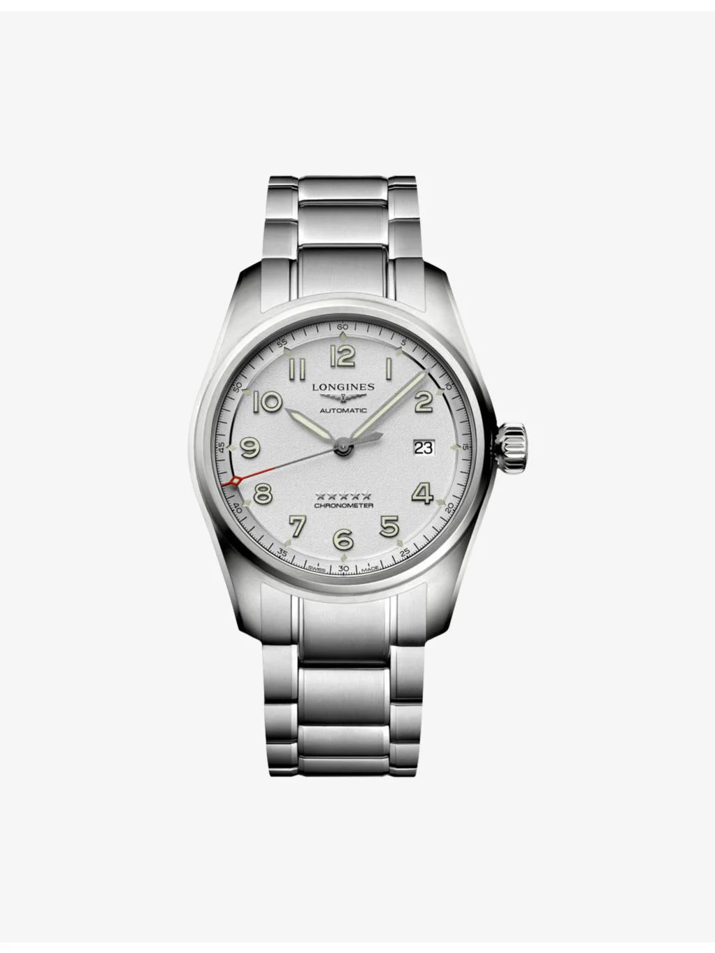 L3.810.4.73.6 Longines Spirit Stainless-Steel Automatic Watch - 1