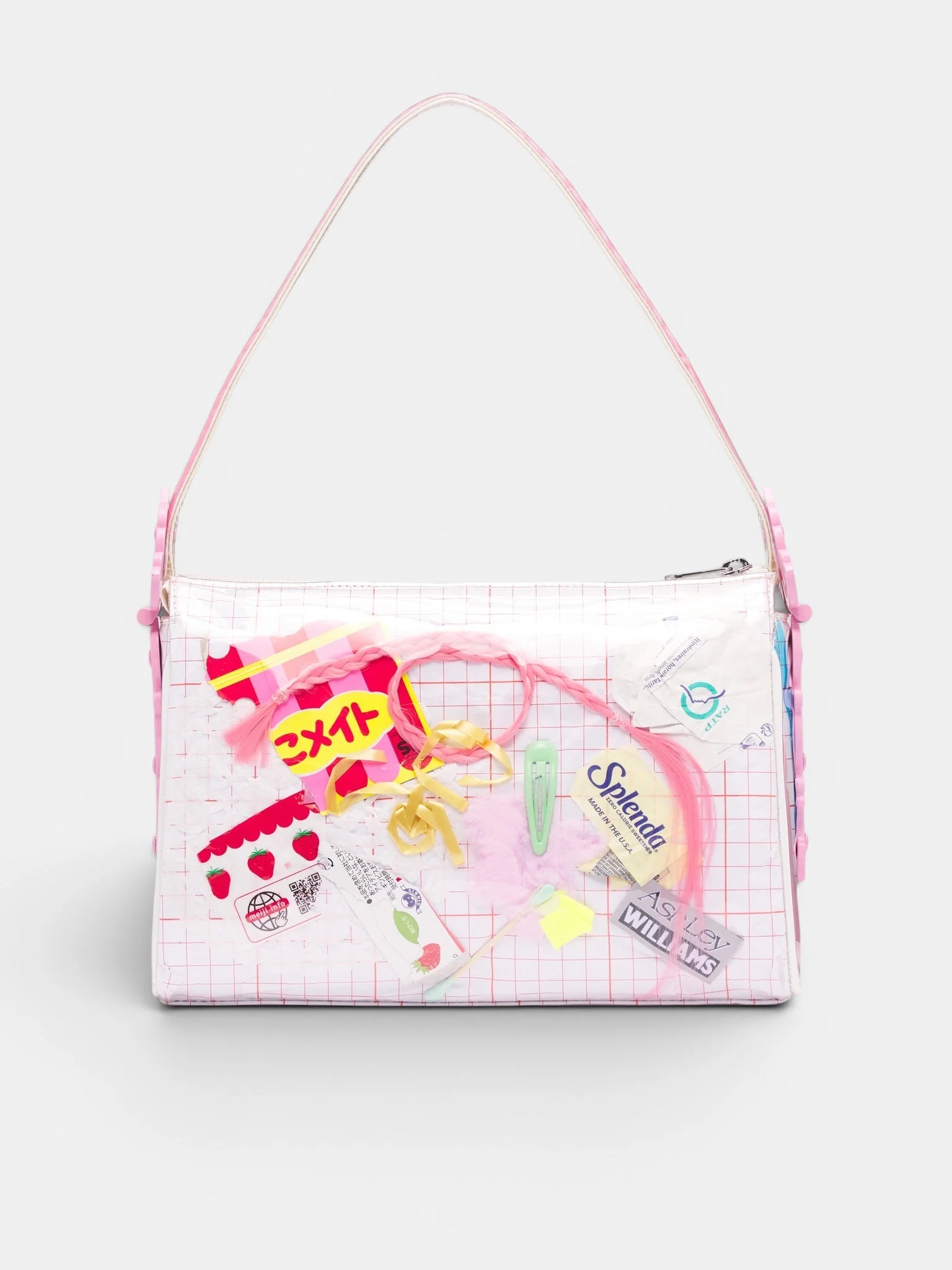 Trash Grid Spellbind Handbag - 1