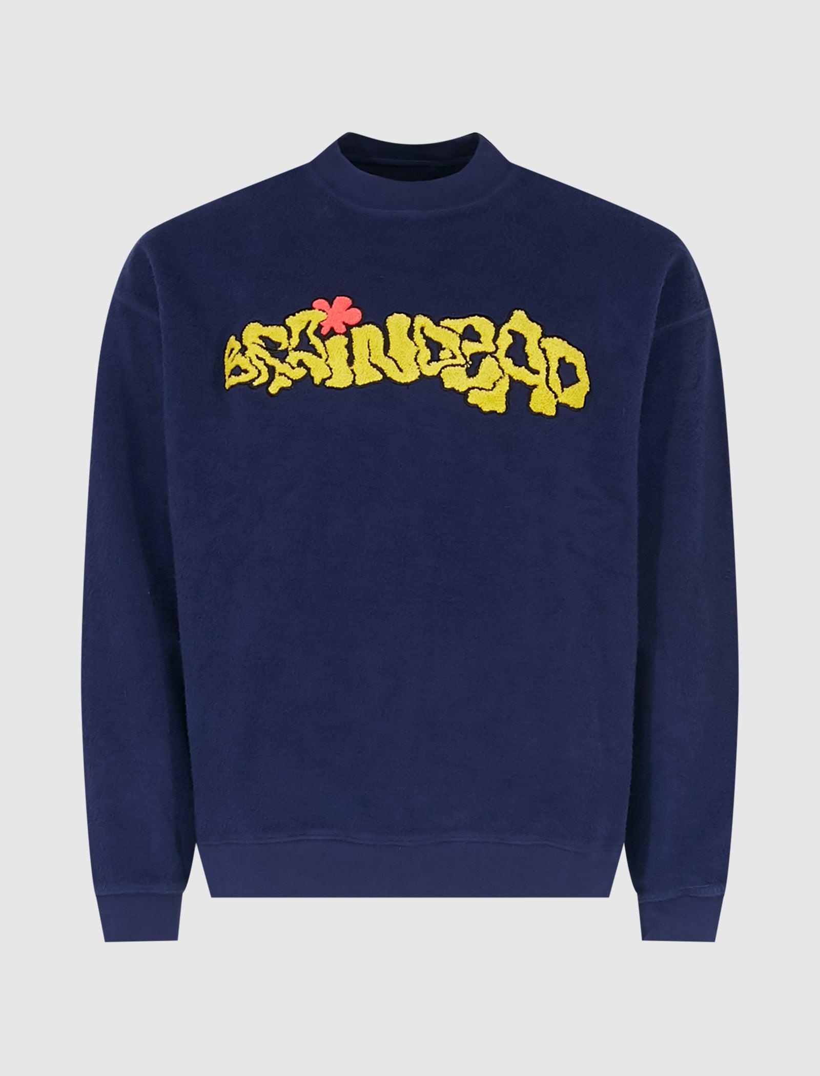 SLIM REVERSIBLE CREWNECK SWEATSHIRT - 1