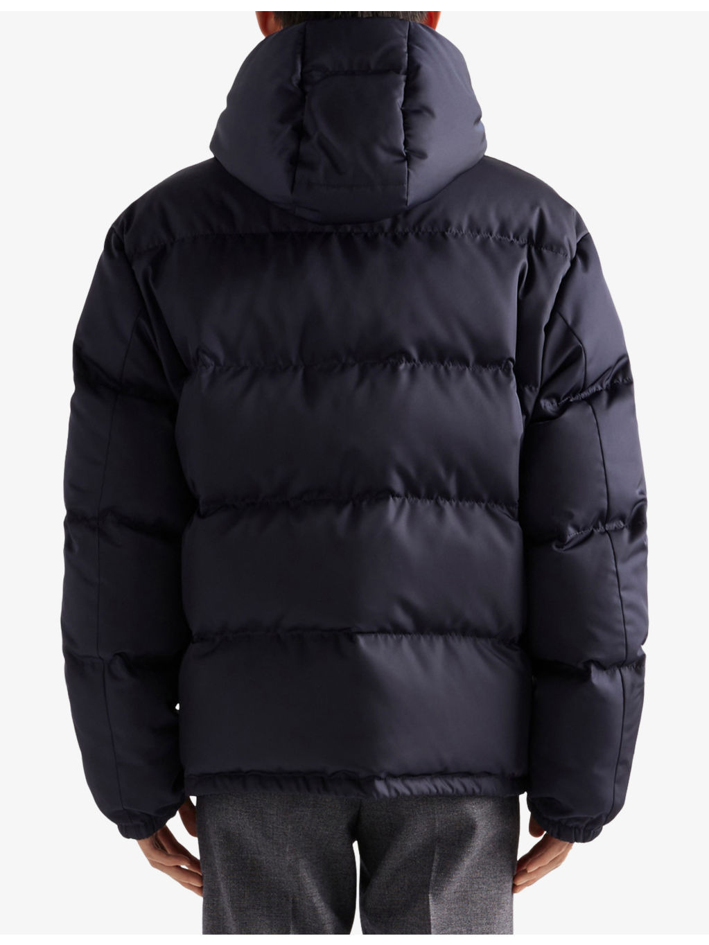 Medium-Weight Hooded Re-Nylon Down Jacket - 4