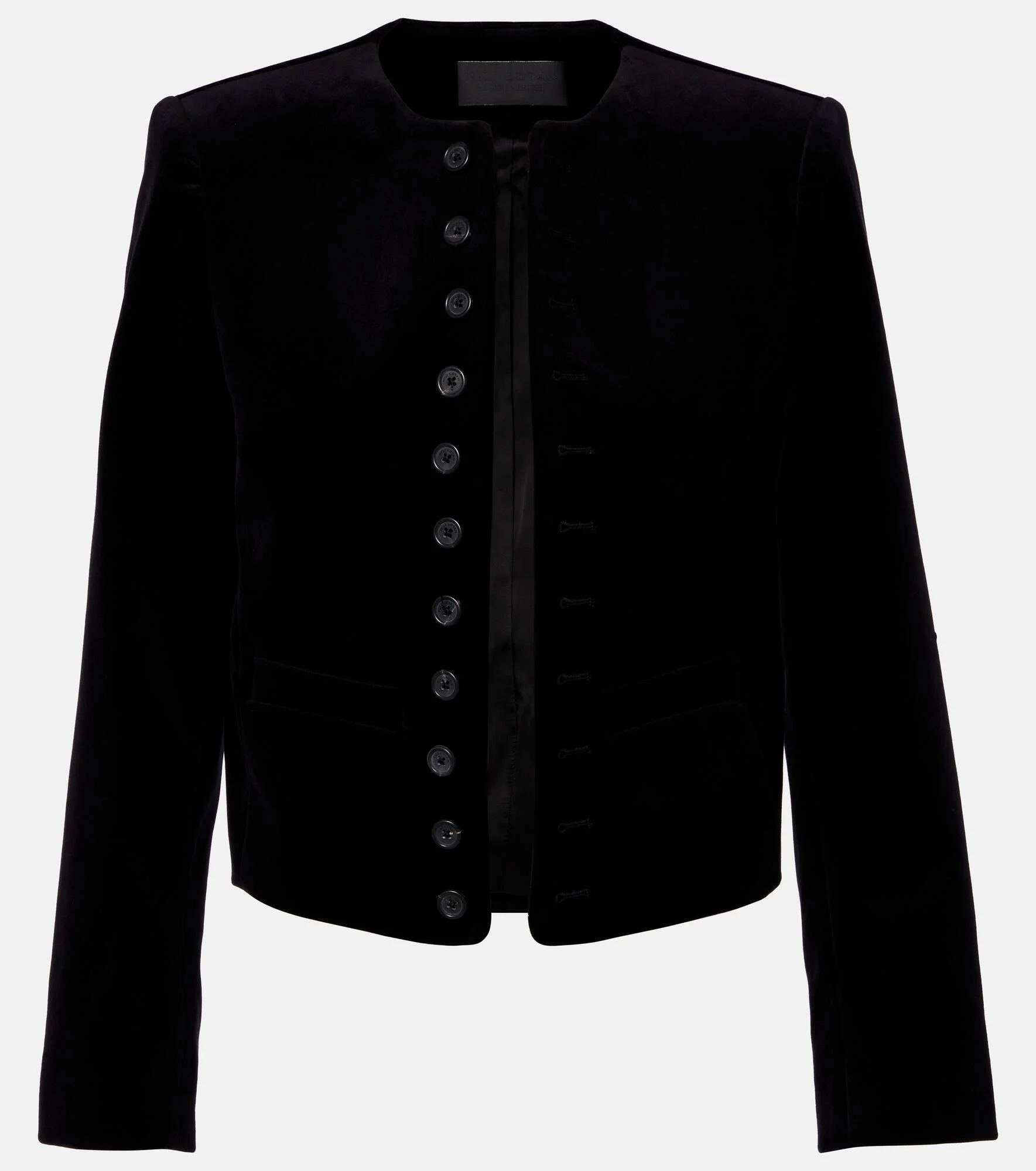 Patti cotton velvet jacket - 1