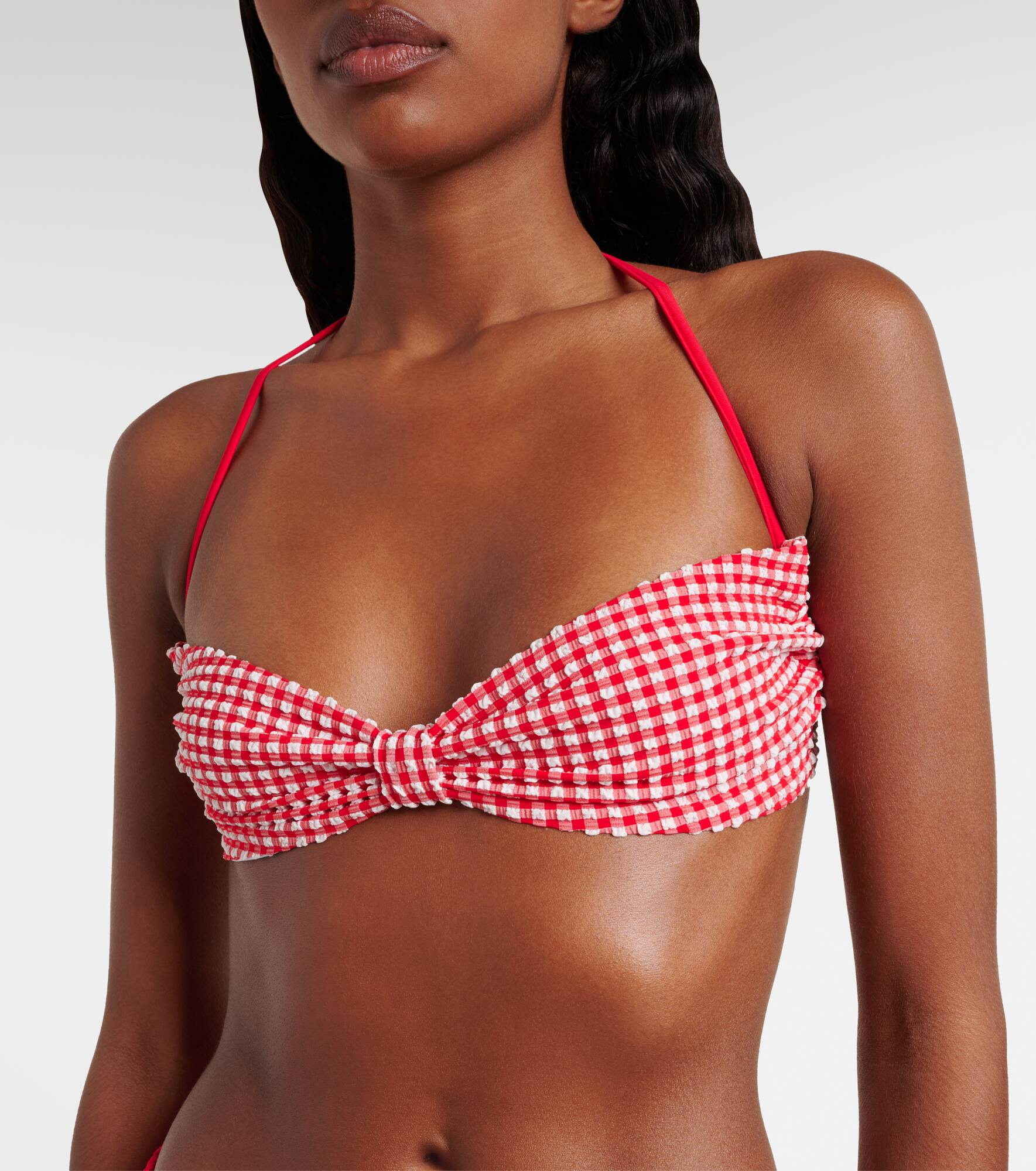Kacey checked bikini - 4