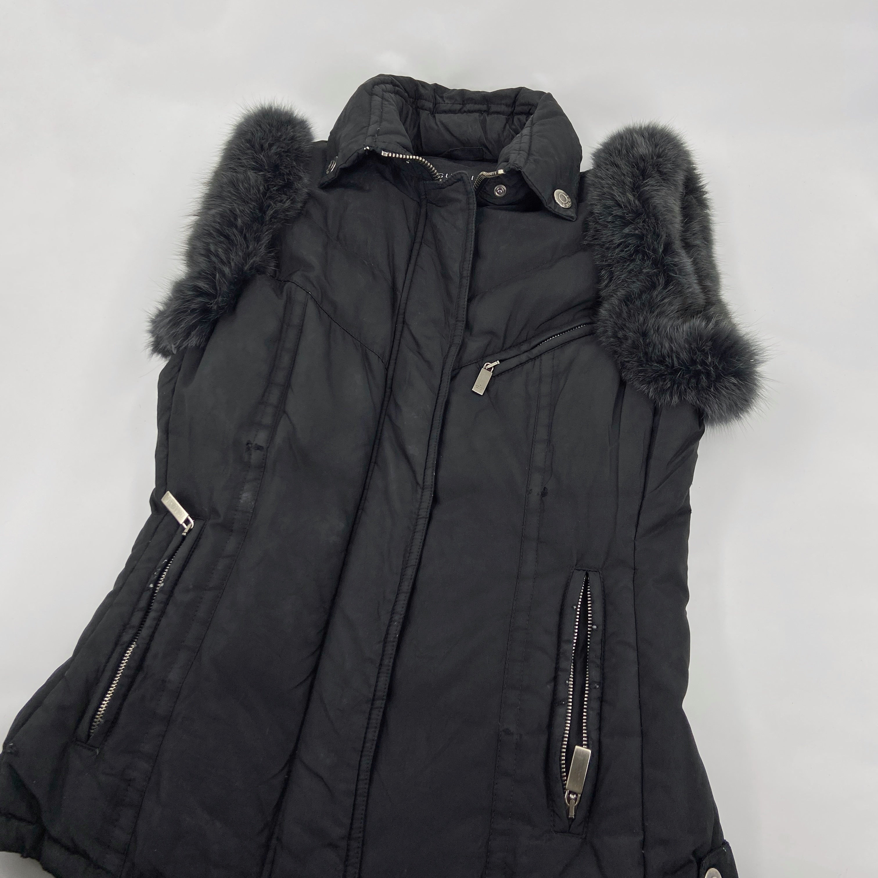 Gucci Fall 1998 Tom Ford Silk Quilted Down Puffer Vest 38 - 7