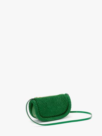 JW Anderson BUMPER-12 LEATHER CROSSBODY BAG WITH CRYSTAL outlook