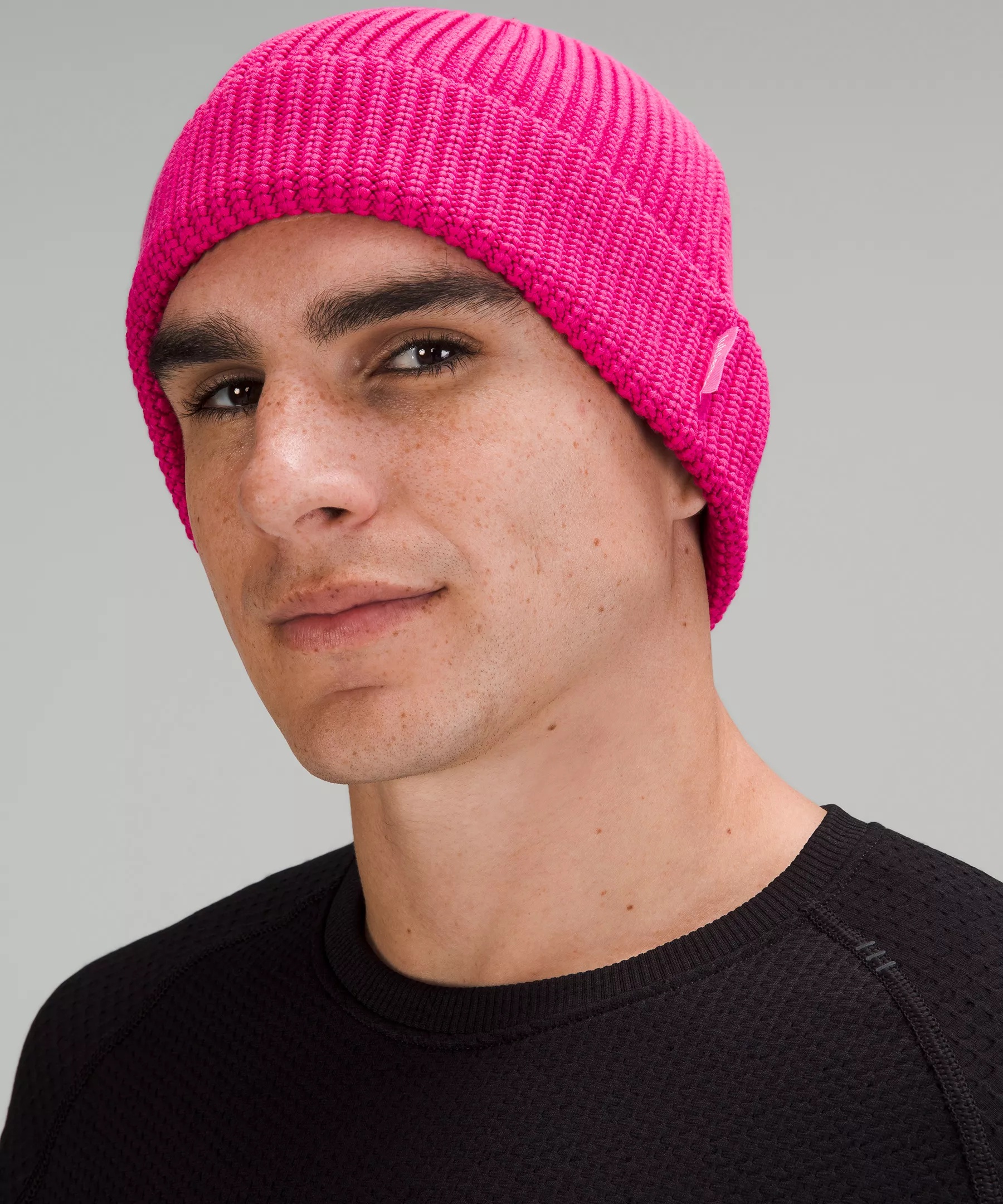 Close-Fit Cotton-Blend Ribbed Beanie - 5