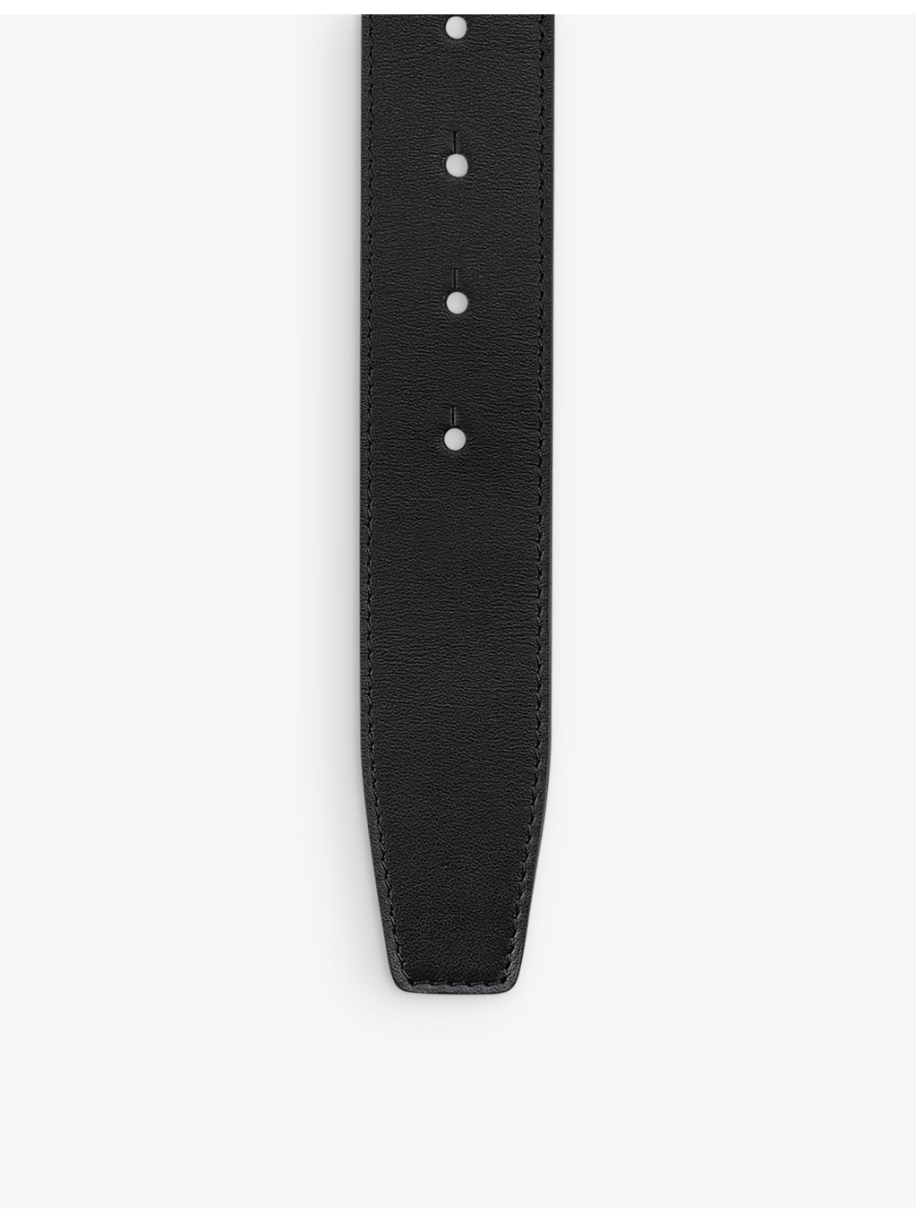 CL logo-buckle leather belt - 3
