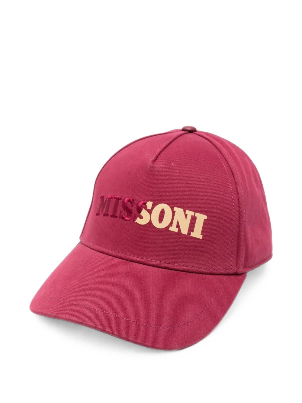 logo-embroidered baseball cap - 1