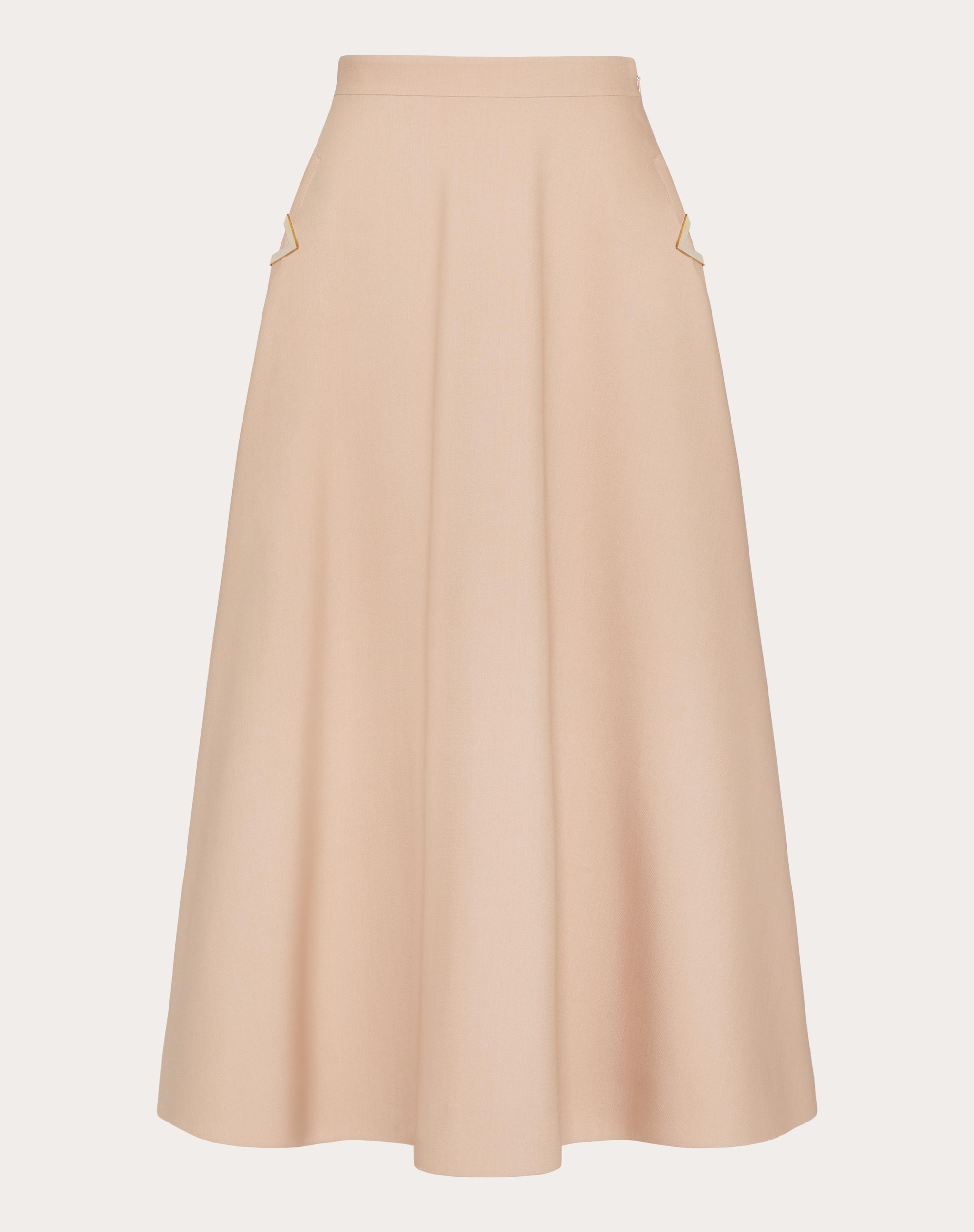 CREPE COUTURE MIDI SKIRT - 1