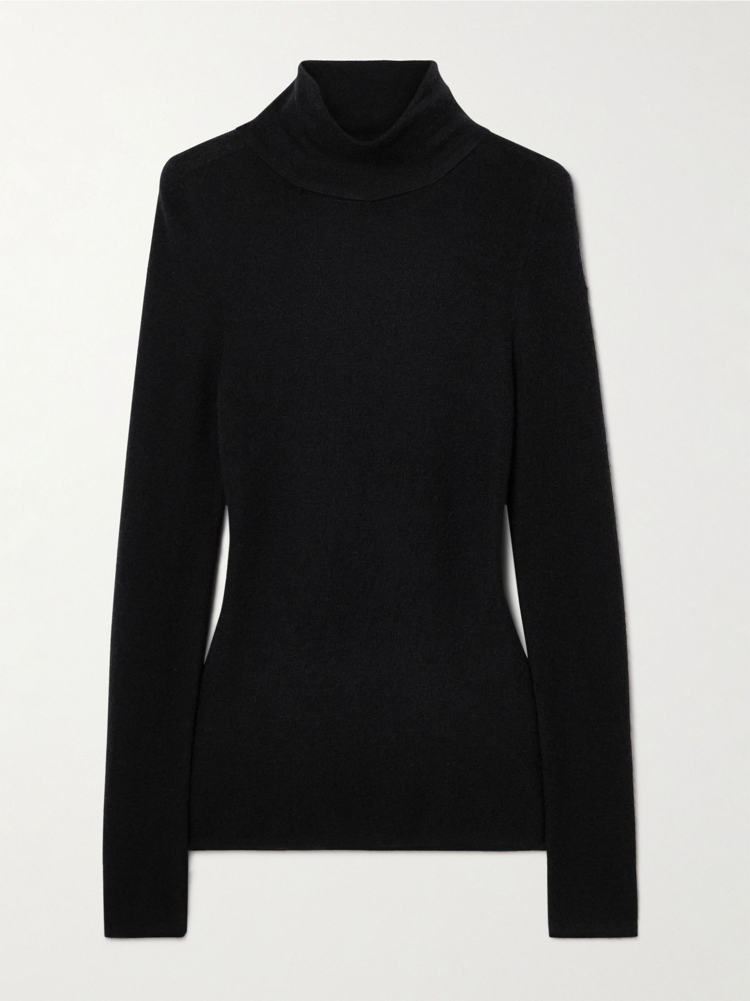 Lynnette cashmere turtleneck sweater Black - 1