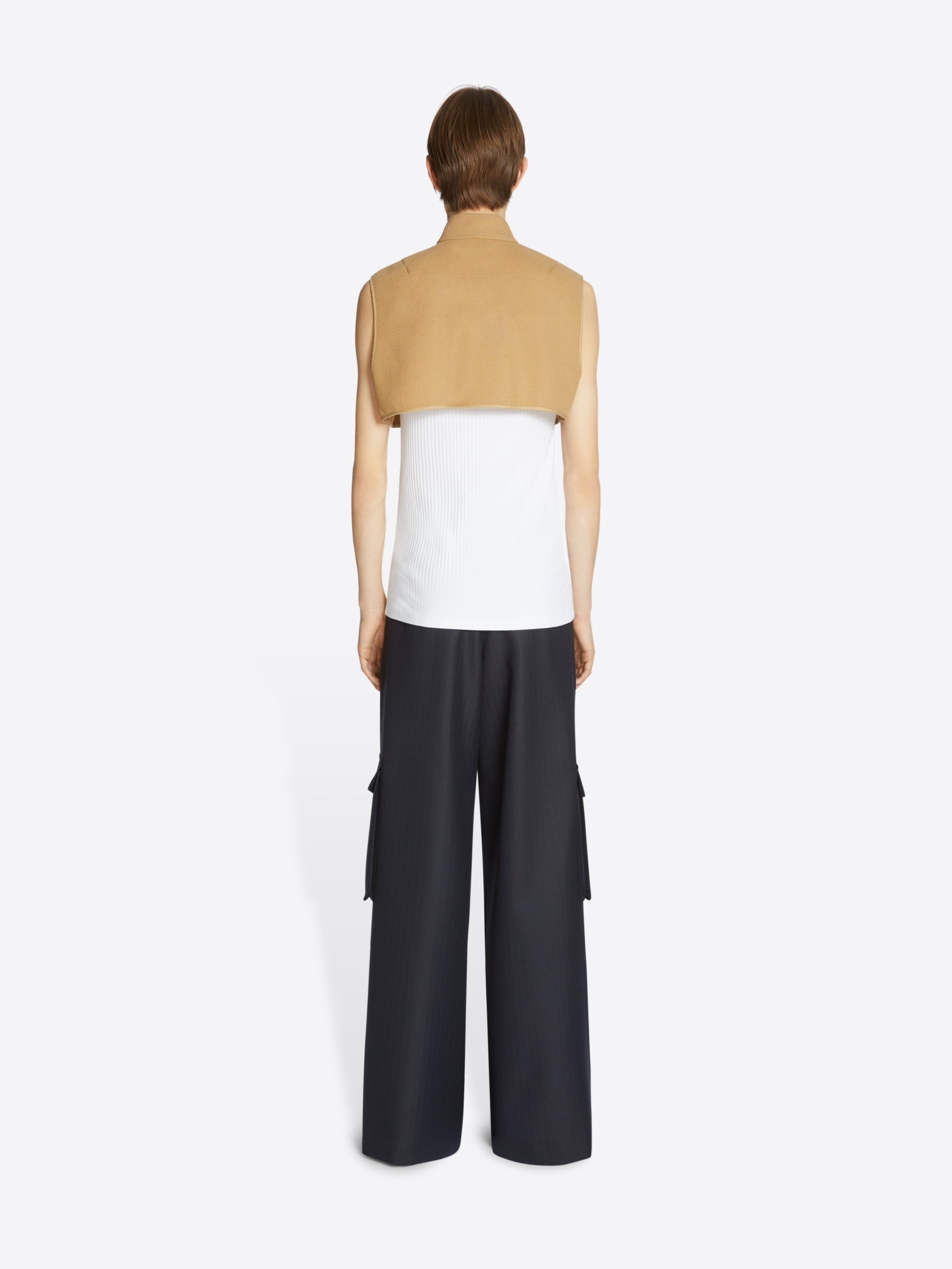 WOOL HALF SHIRT - 4