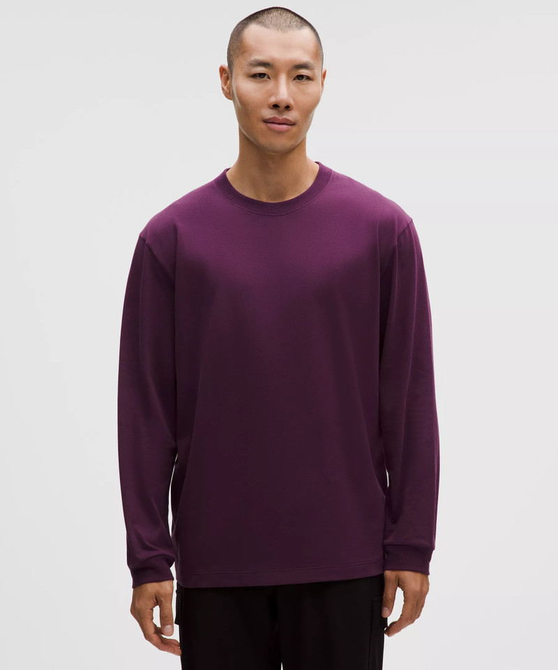 Heavyweight Cotton Jersey Long-Sleeve Shirt 1