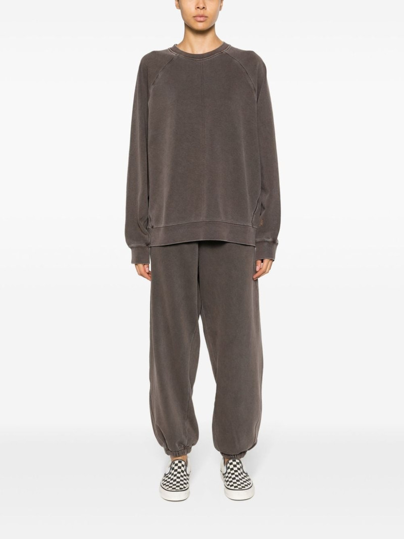 panelled cotton blend track pants 3