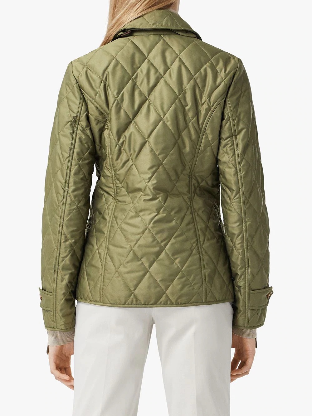 diamond quilted thermoregulated jacket - 4