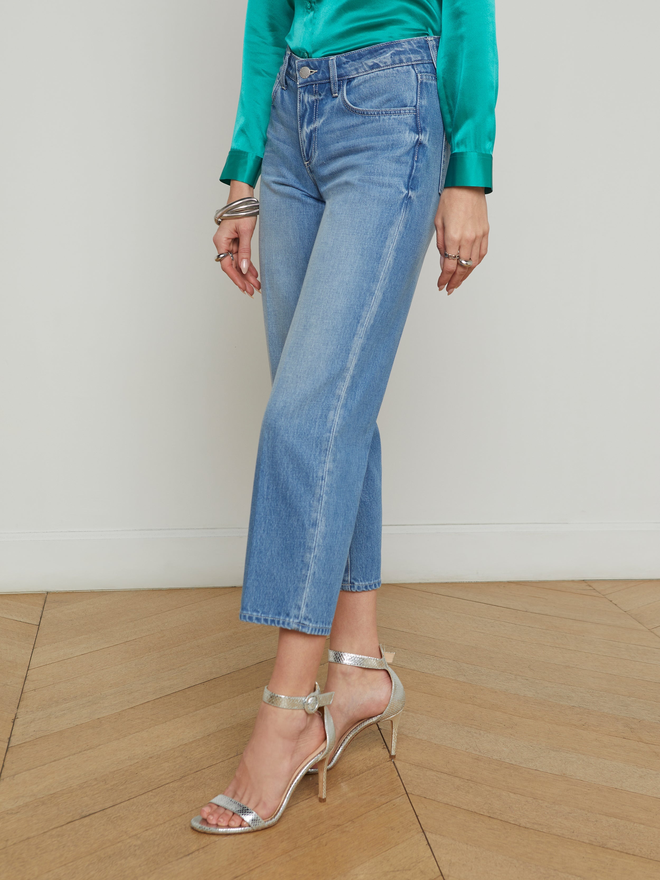 Blaine Low-Rise Stovepipe Jean - 4