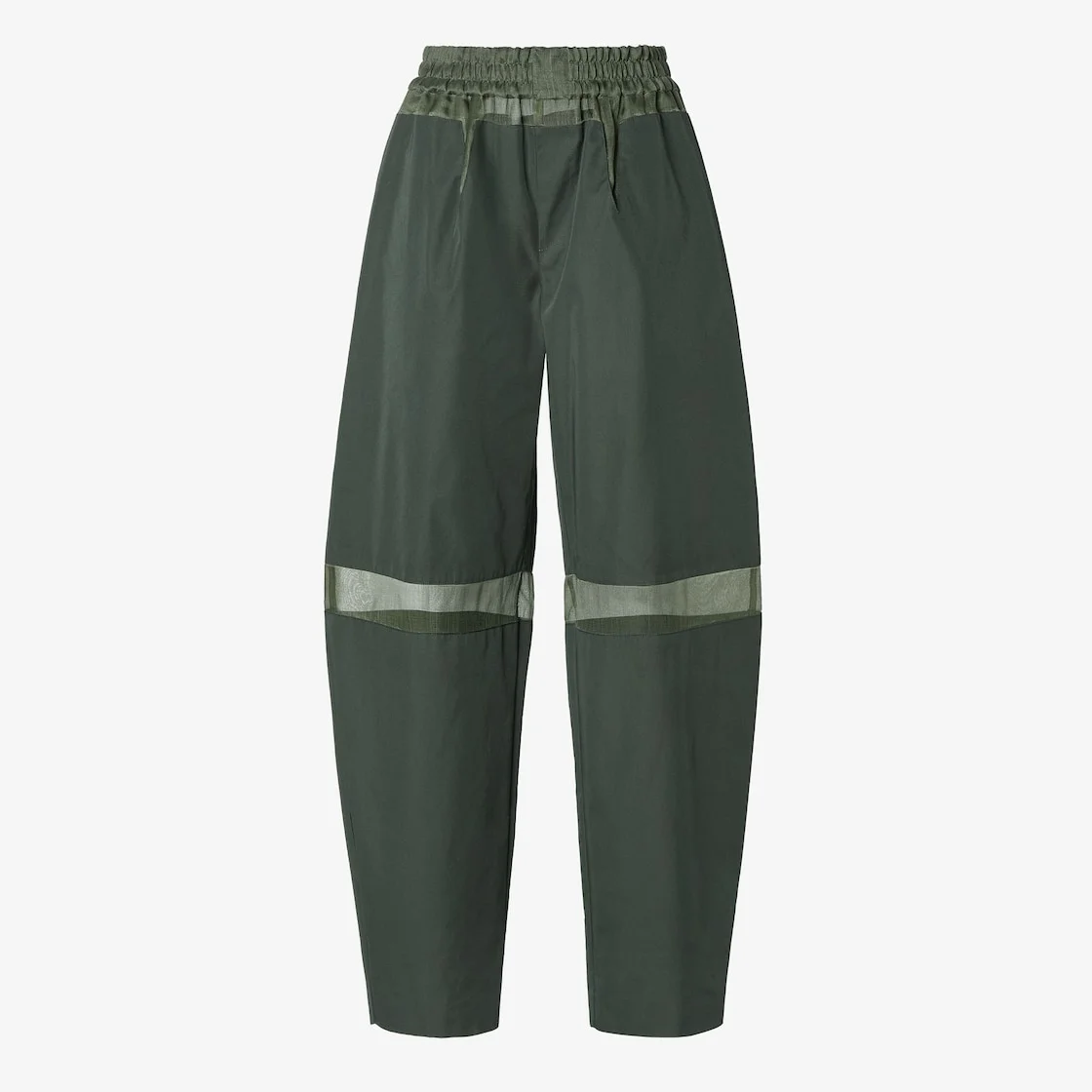 Pants Green technical gabardine pants - 1