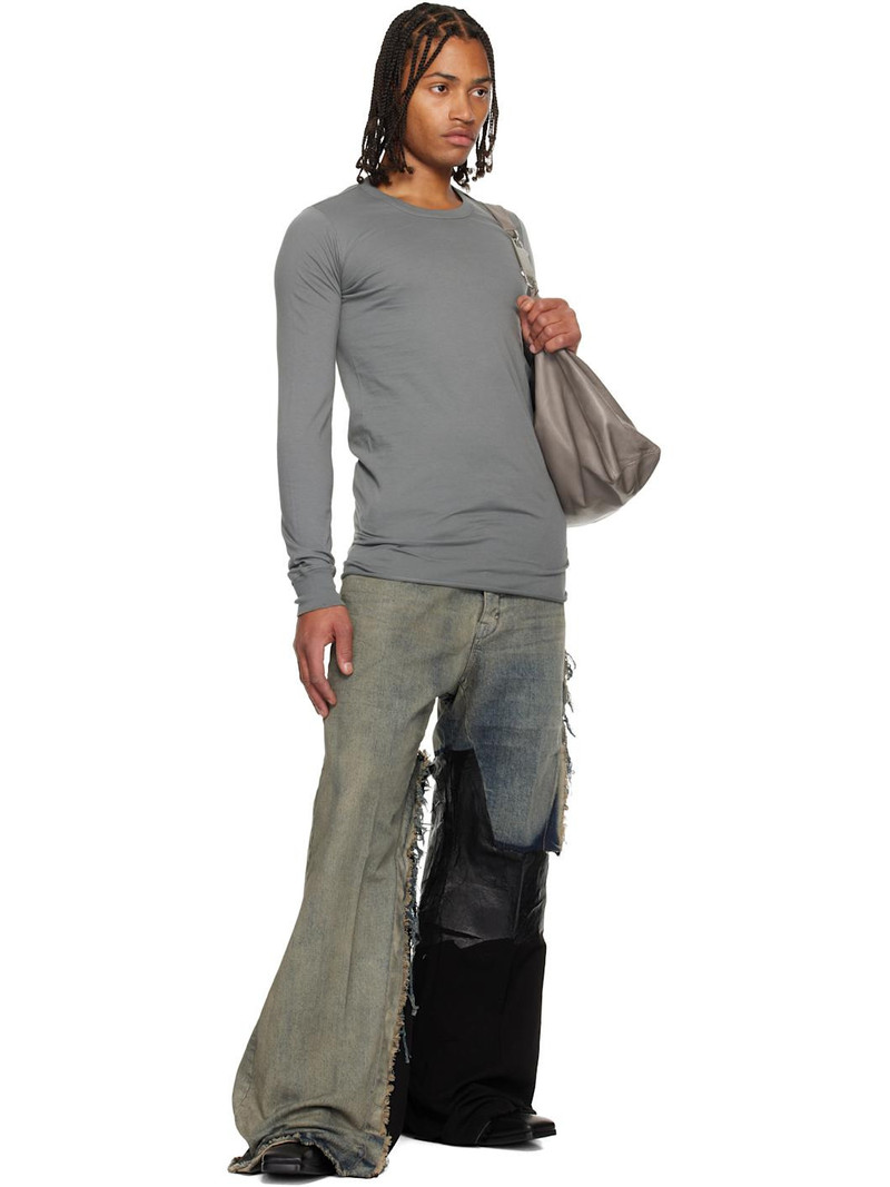 Rick Owens Gray Concordians Basic LS T-shirt outlook