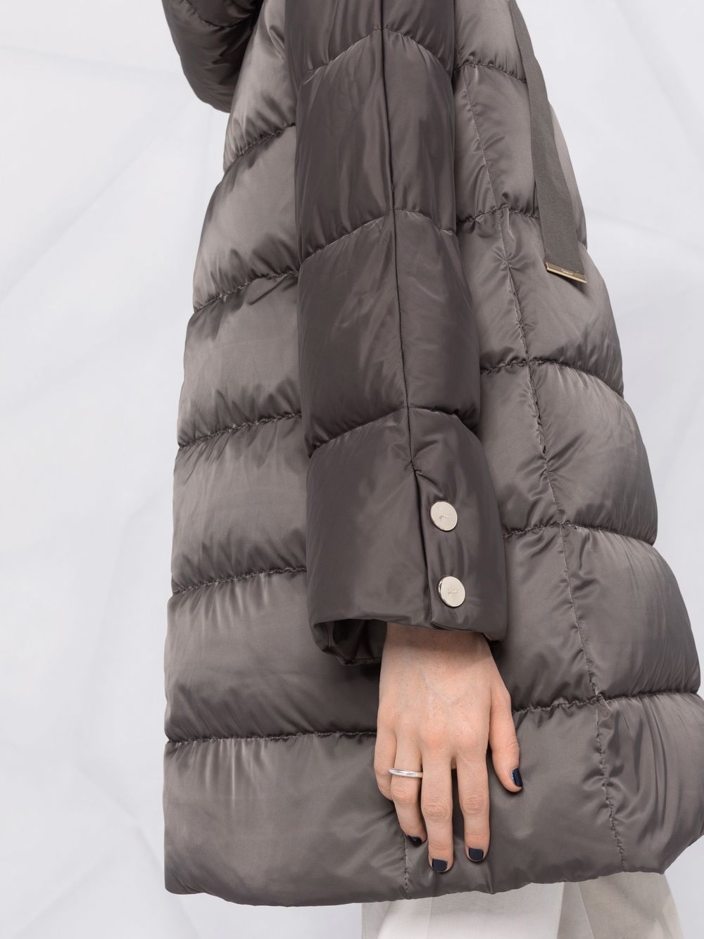 hooded padded coat - 3