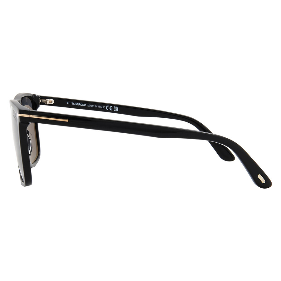 Tom Ford Fletcher Polarized Smoke Square Men's Sunglasses FT0832 01D 57 - 3