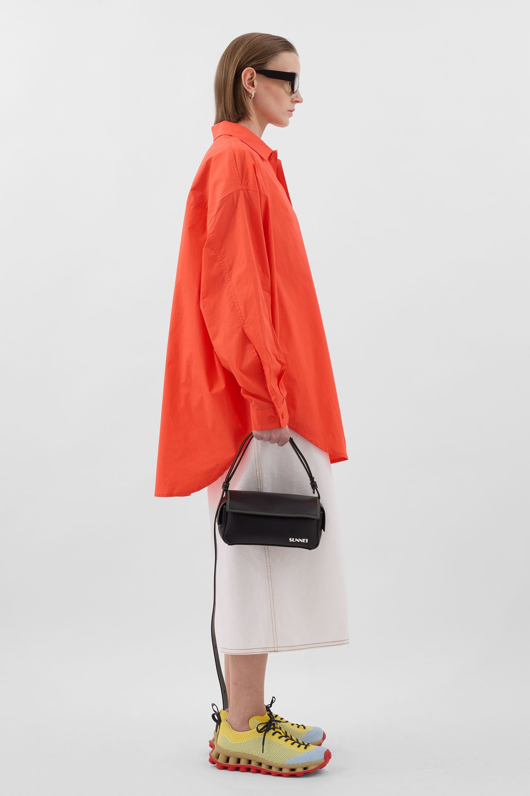 MEGA OVER SHIRT / bright orange - 3