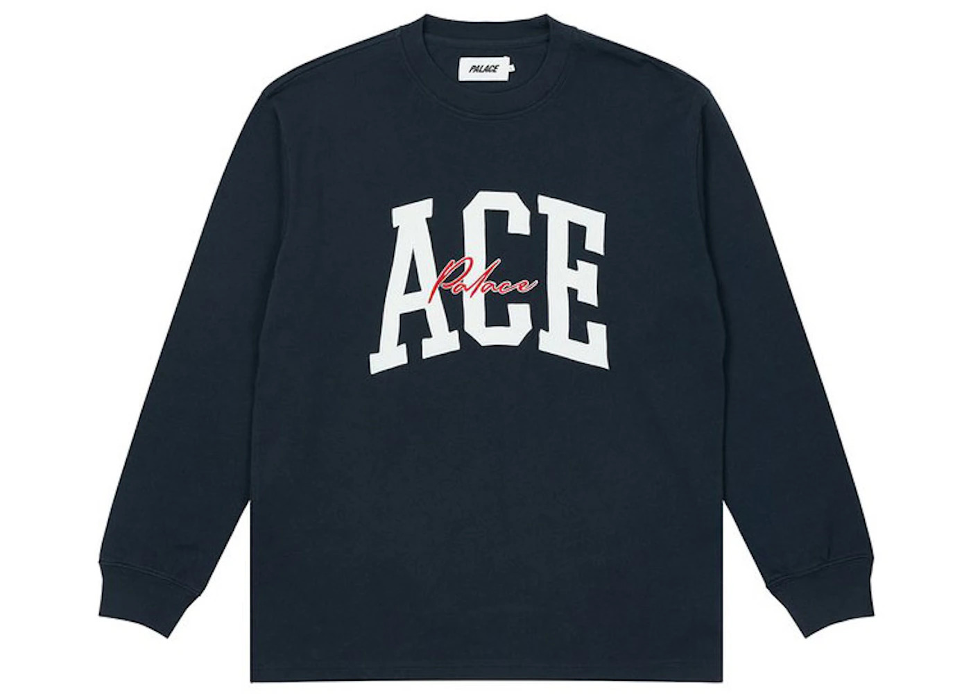 Palace Ace Longsleeve Navy - 1