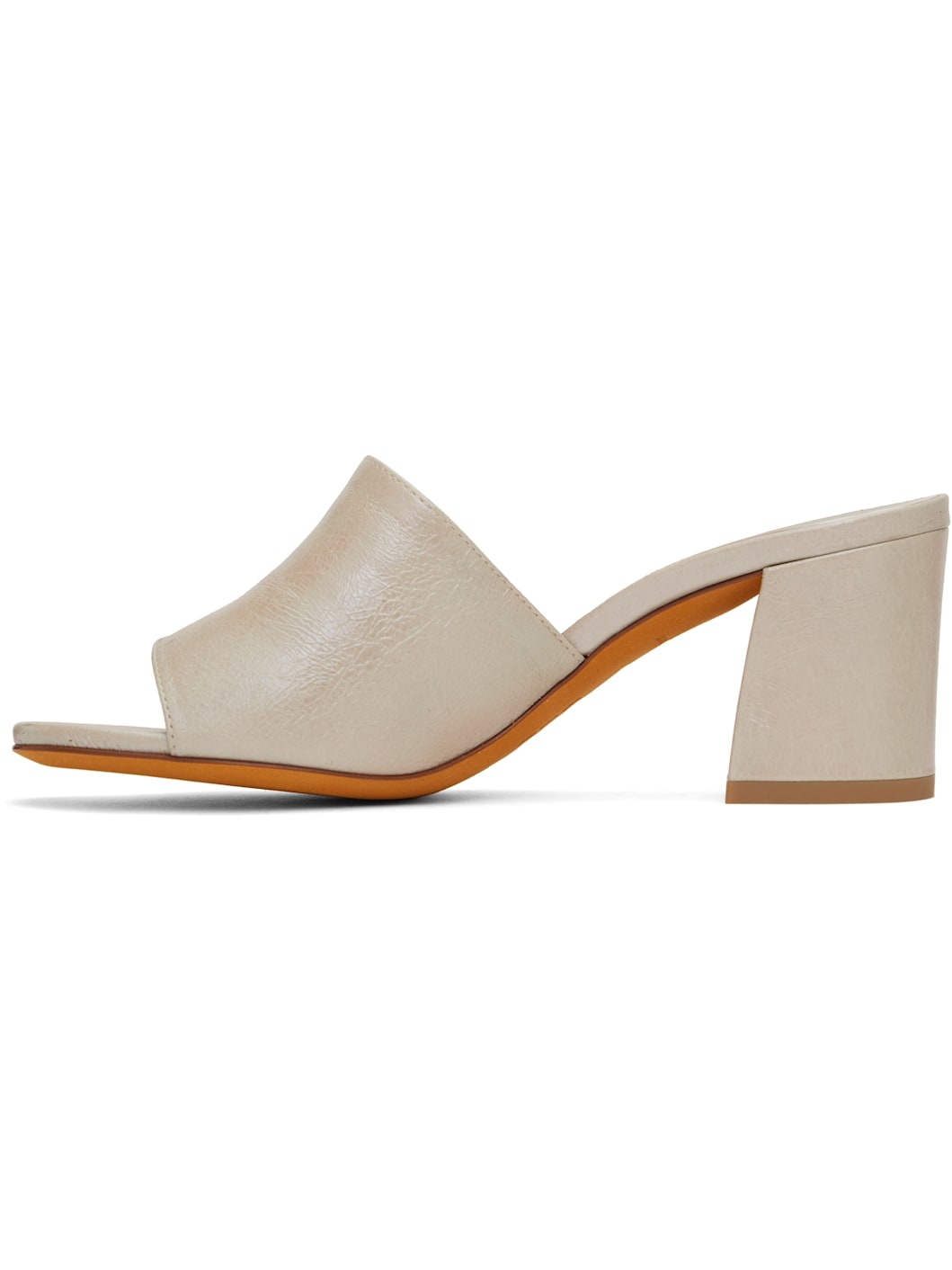 Beige Mar Mules - 3