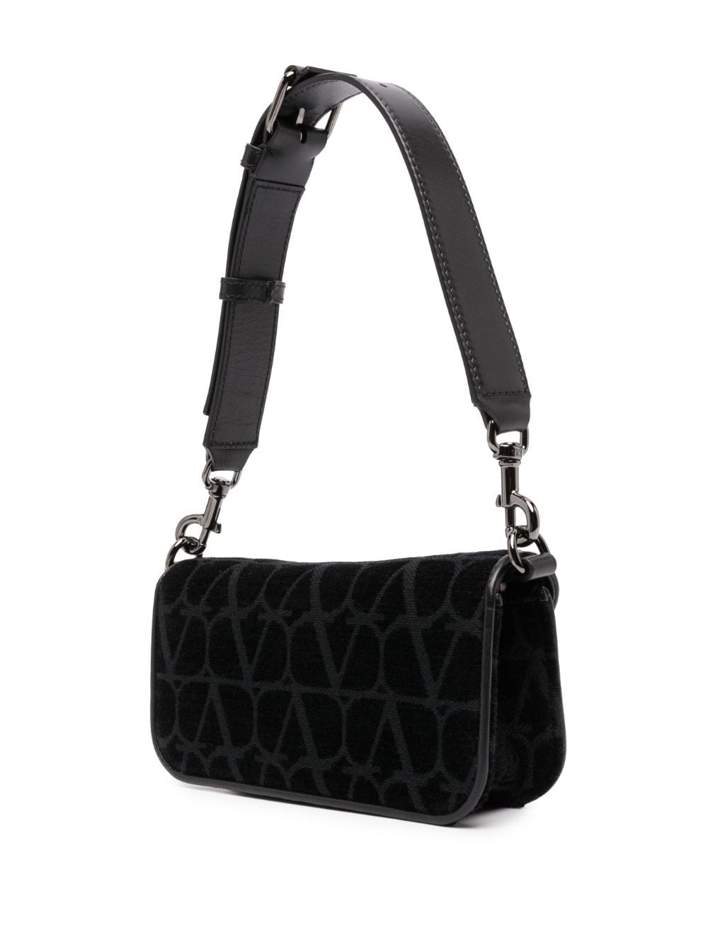 VLogo-monogram shoulder bag - 4
