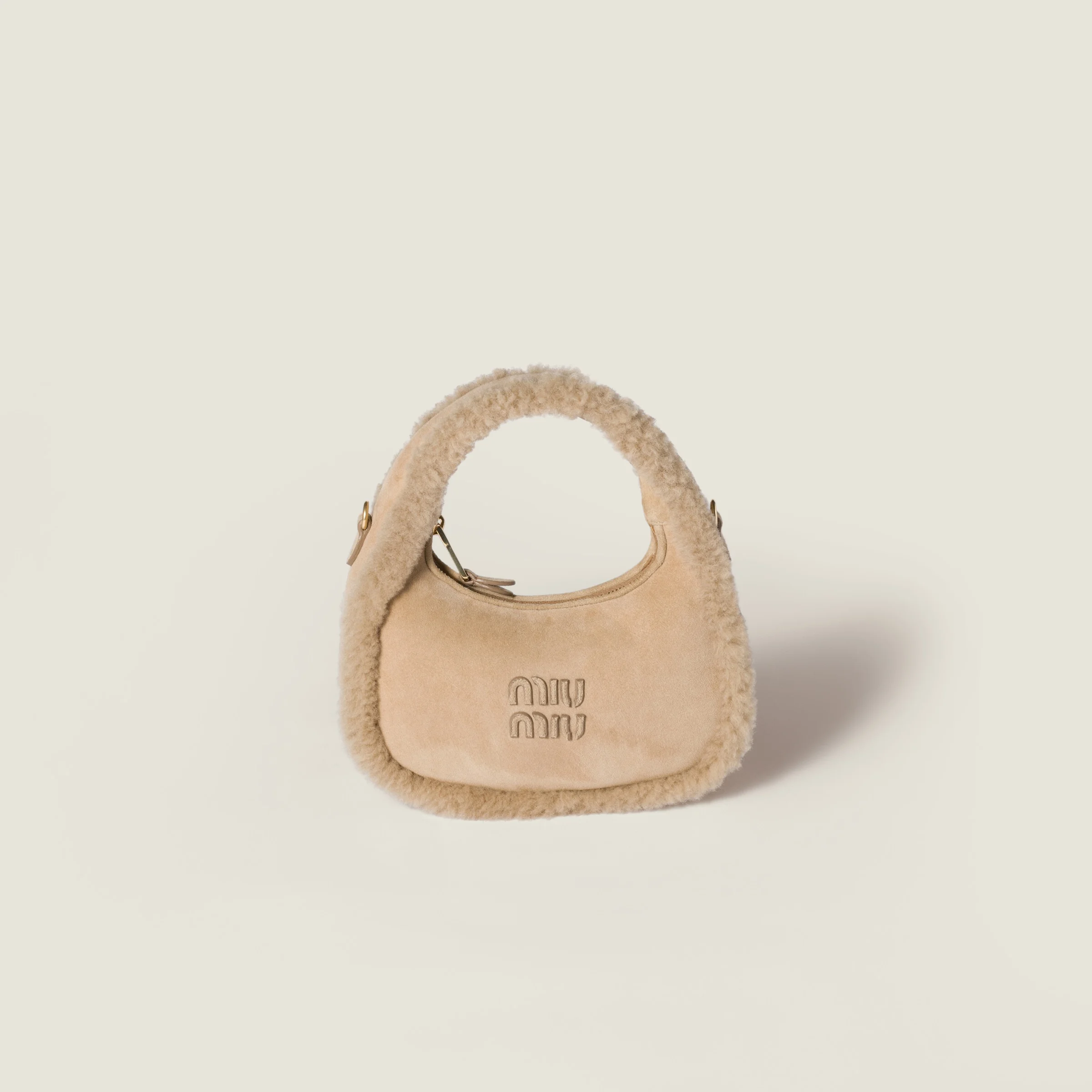 Wander shearling bag - 1