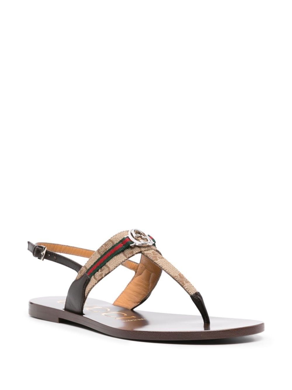 Slingback thong sandals - 3