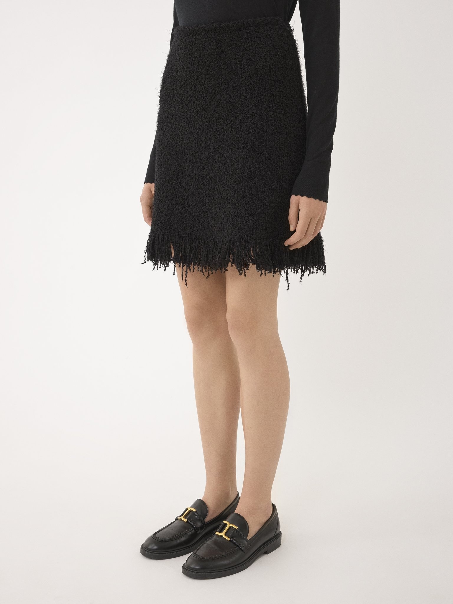 A-LINE MINI SKIRT - 4