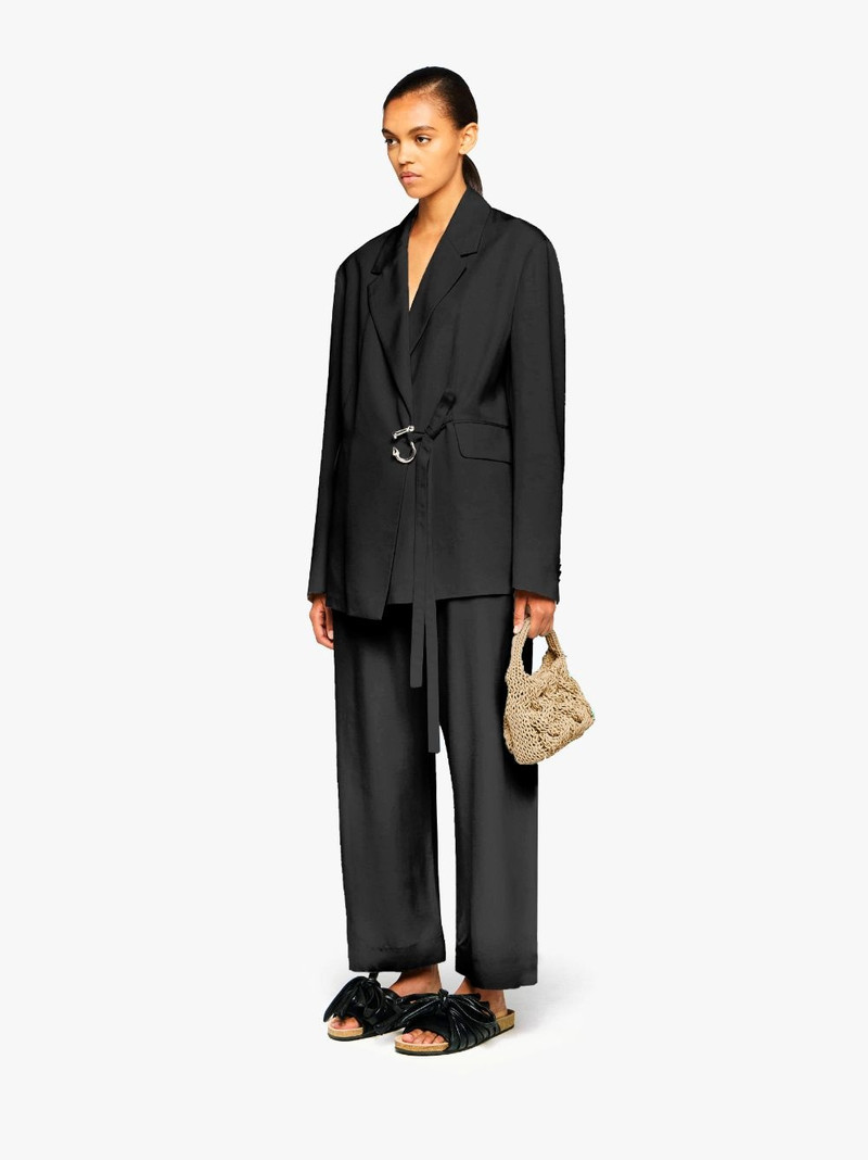 TAILORED WRAP BLAZER 4