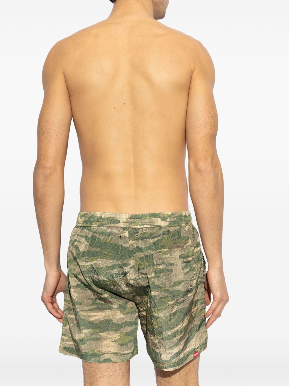 logo-print swim shorts - 3