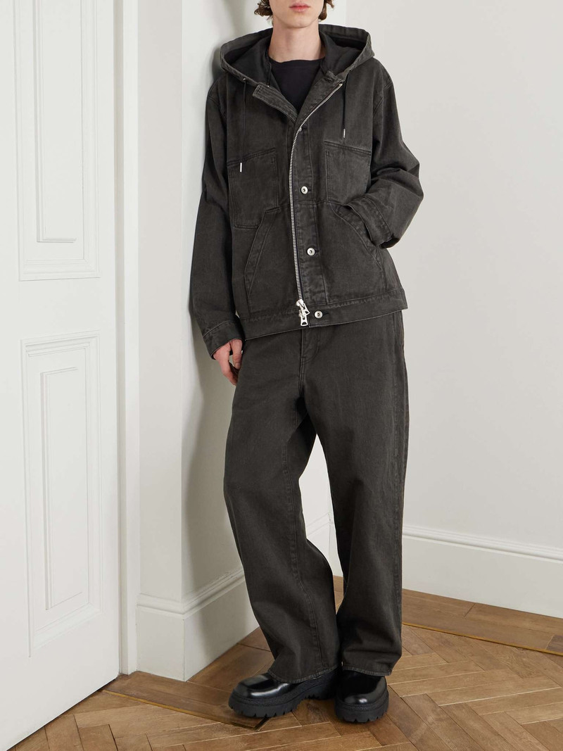 sacai Wide-Leg Belted Jeans outlook