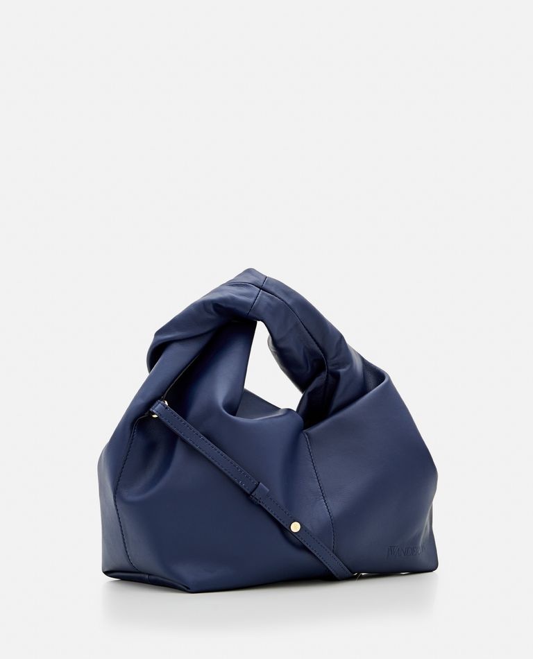 JW Anderson TWISTER HOBO LEATHER SHOULDER BAG | biffi