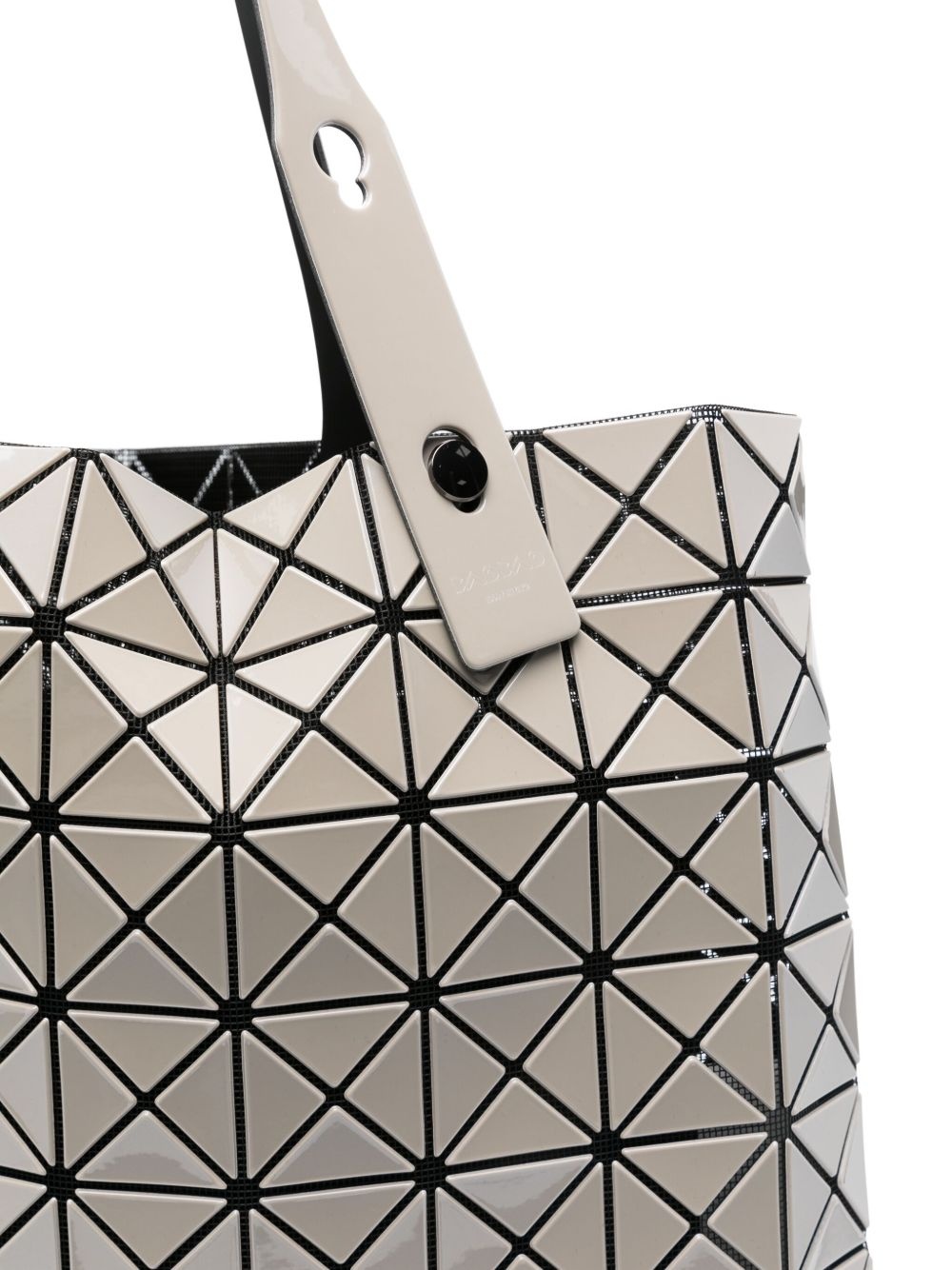 geometric-pattern tote bag - 4