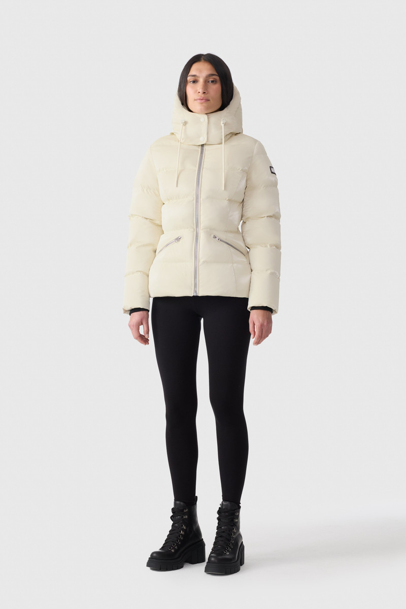 MACKAGE MADALYN-GLO High-Gloss Down Jacket With Removable Hood outlook