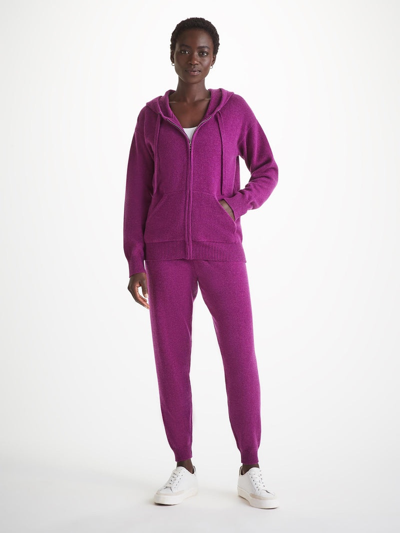 Women's Hoodie Daphne Cashmere Purple - 3