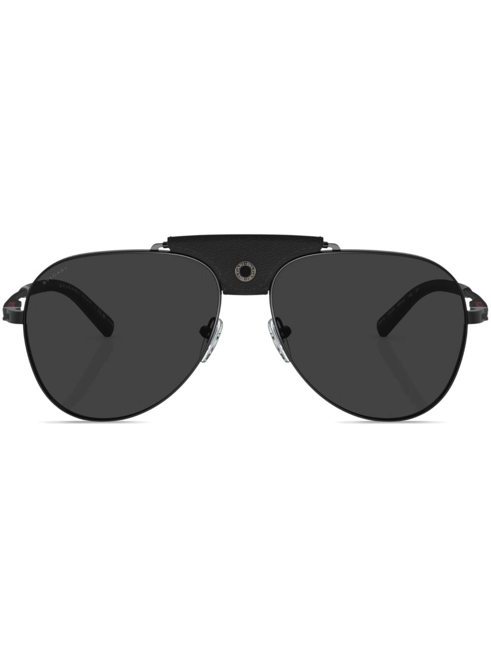 pilot-frame tinted-lenses sunglasses - 1