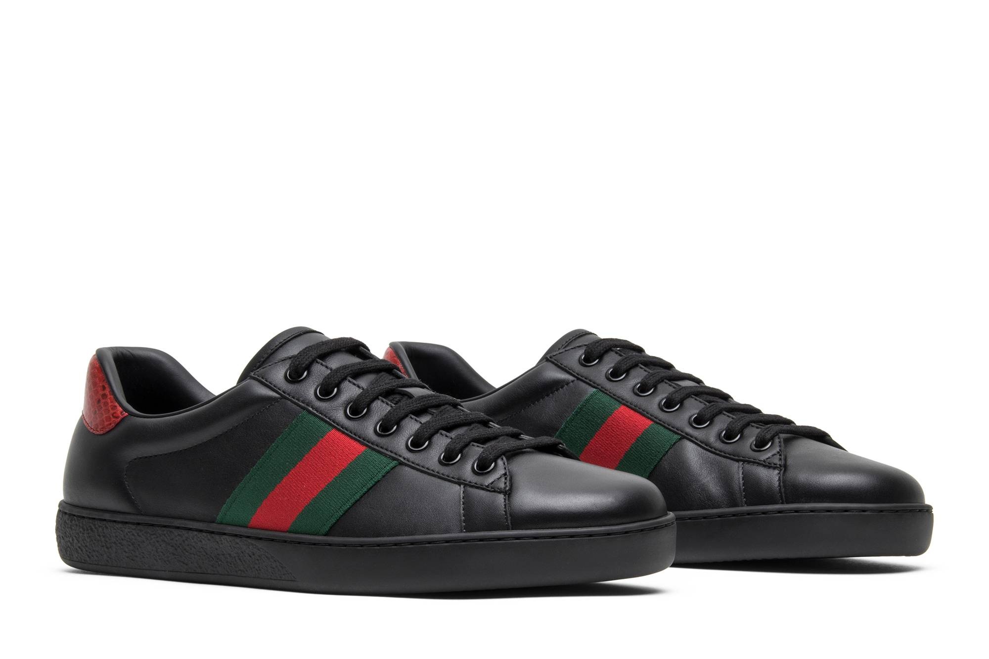 Gucci Ace Leather 'Black' - 8