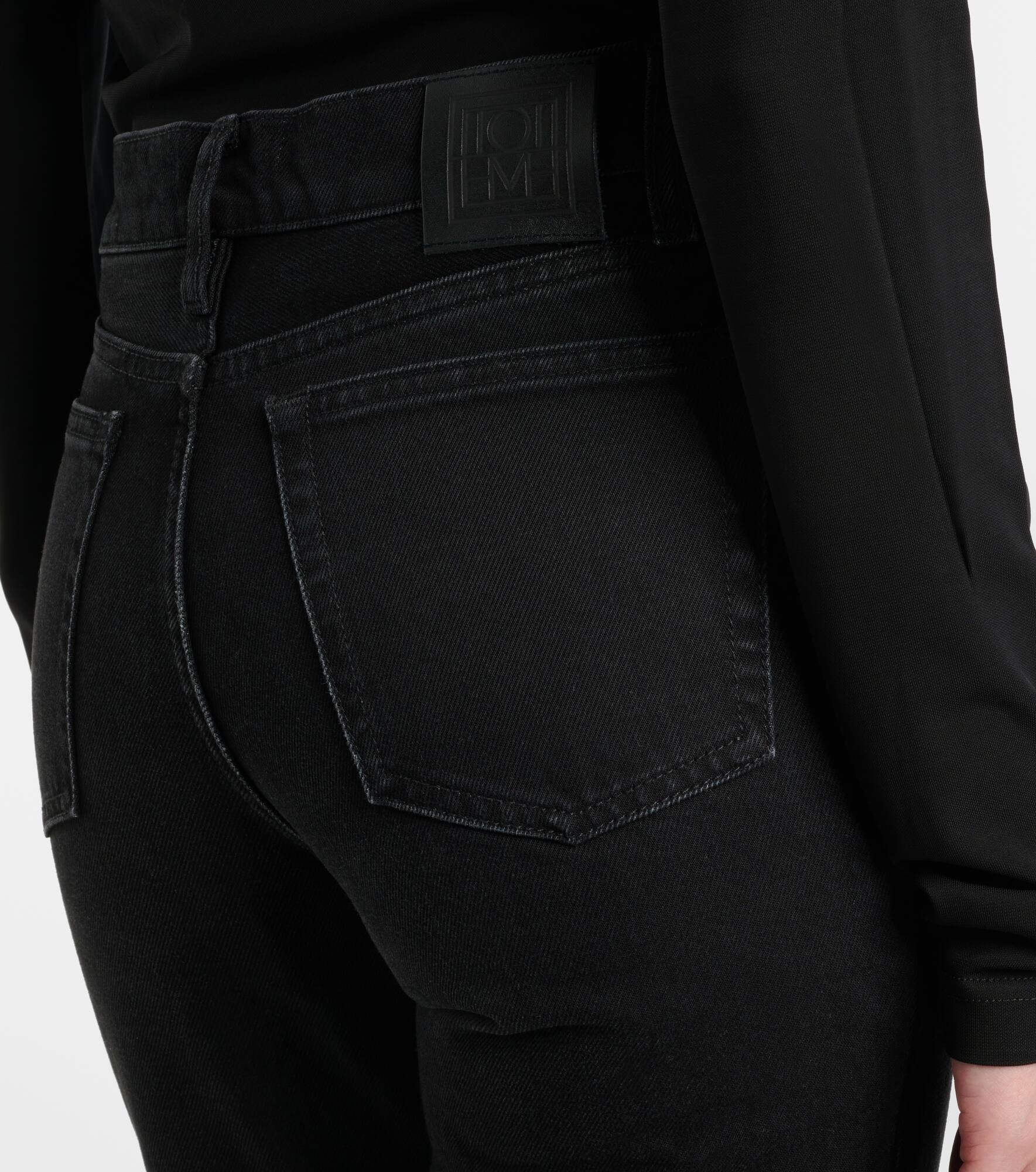 Low-rise tapered jeans - 6