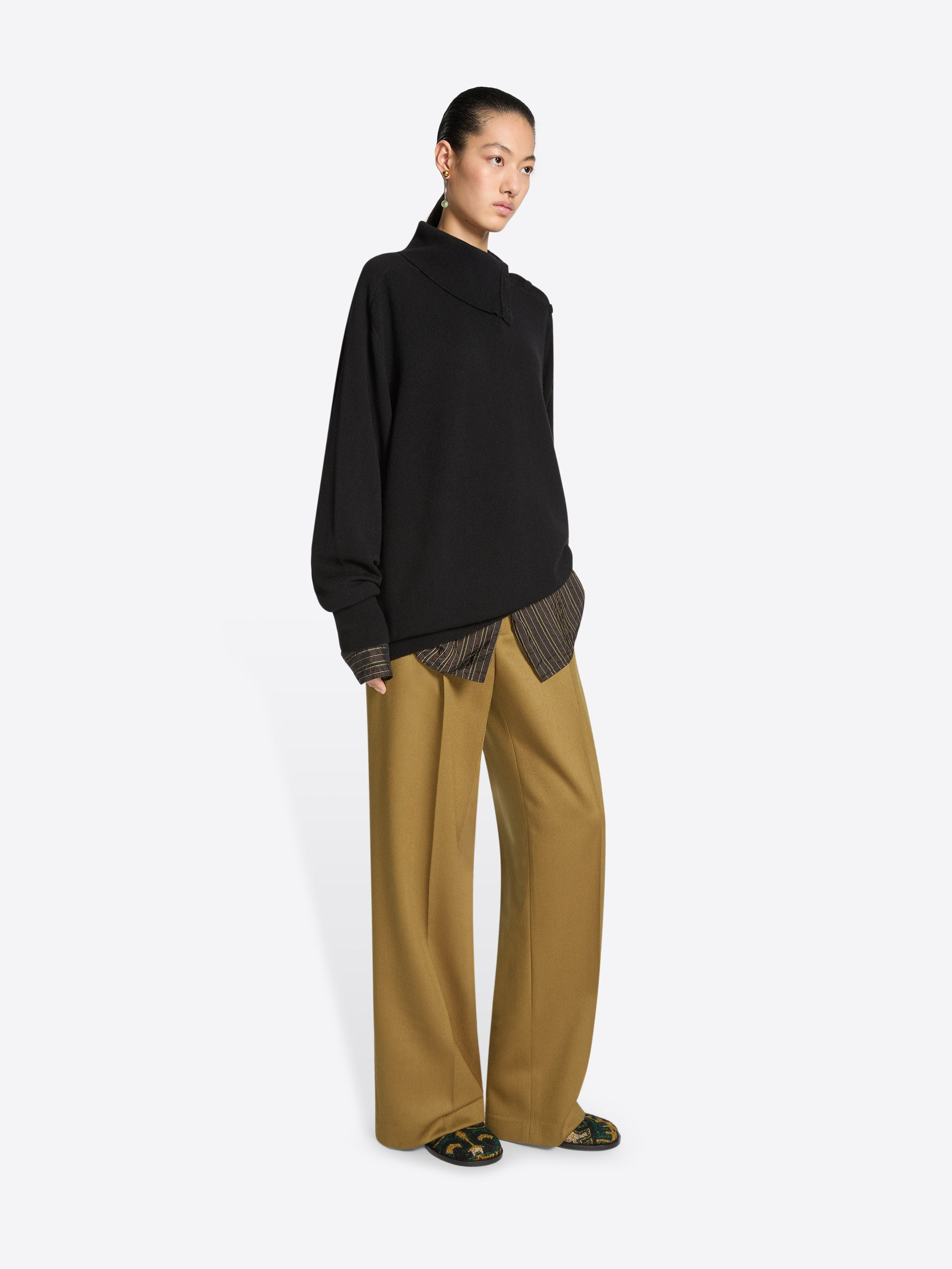LOOSE CASHMERE SWEATER - 3