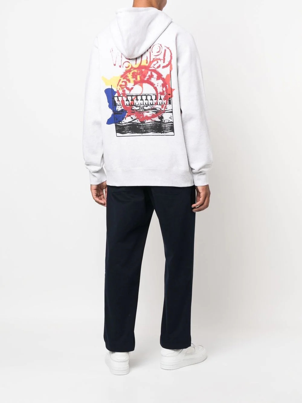 Fred Eye graphic-print hoodie - 2