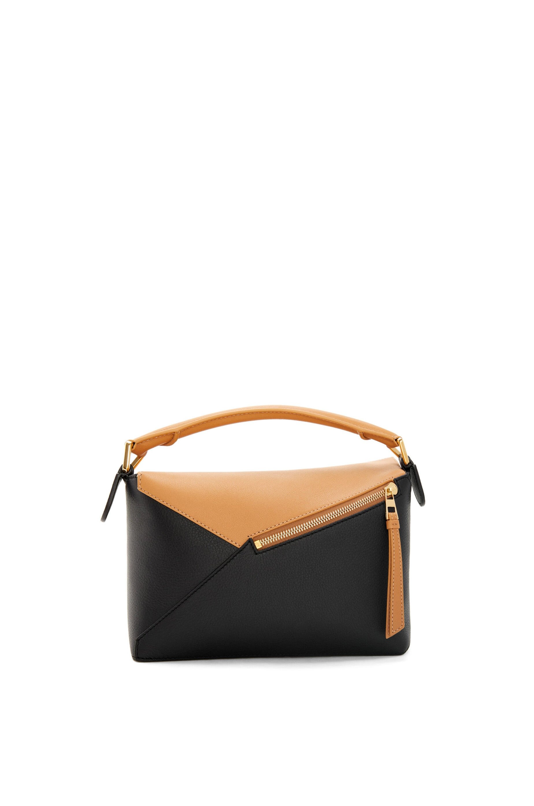 Loewe Mini Puzzle Bag In Classic Calfskin In Pink