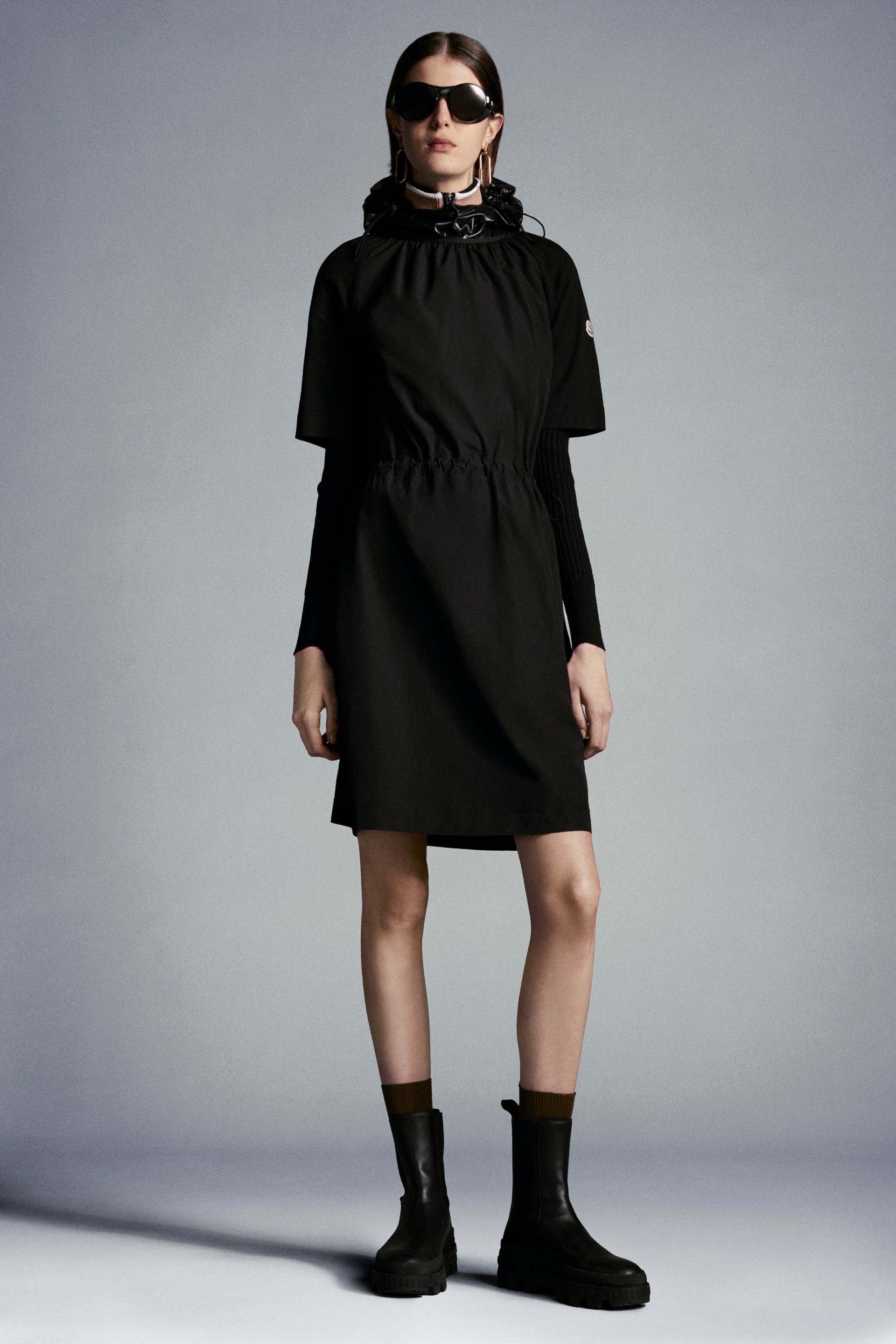 Dress With Drawcord - 3