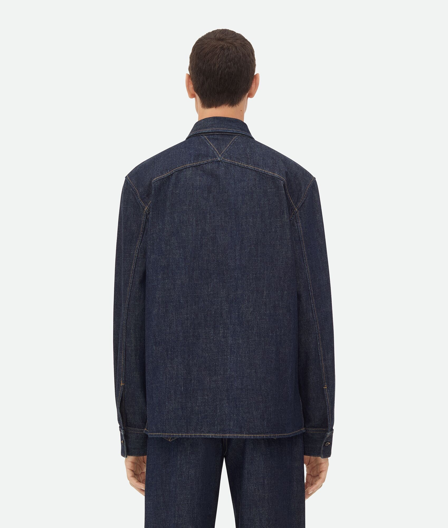 Indigo Denim Shirt - 3
