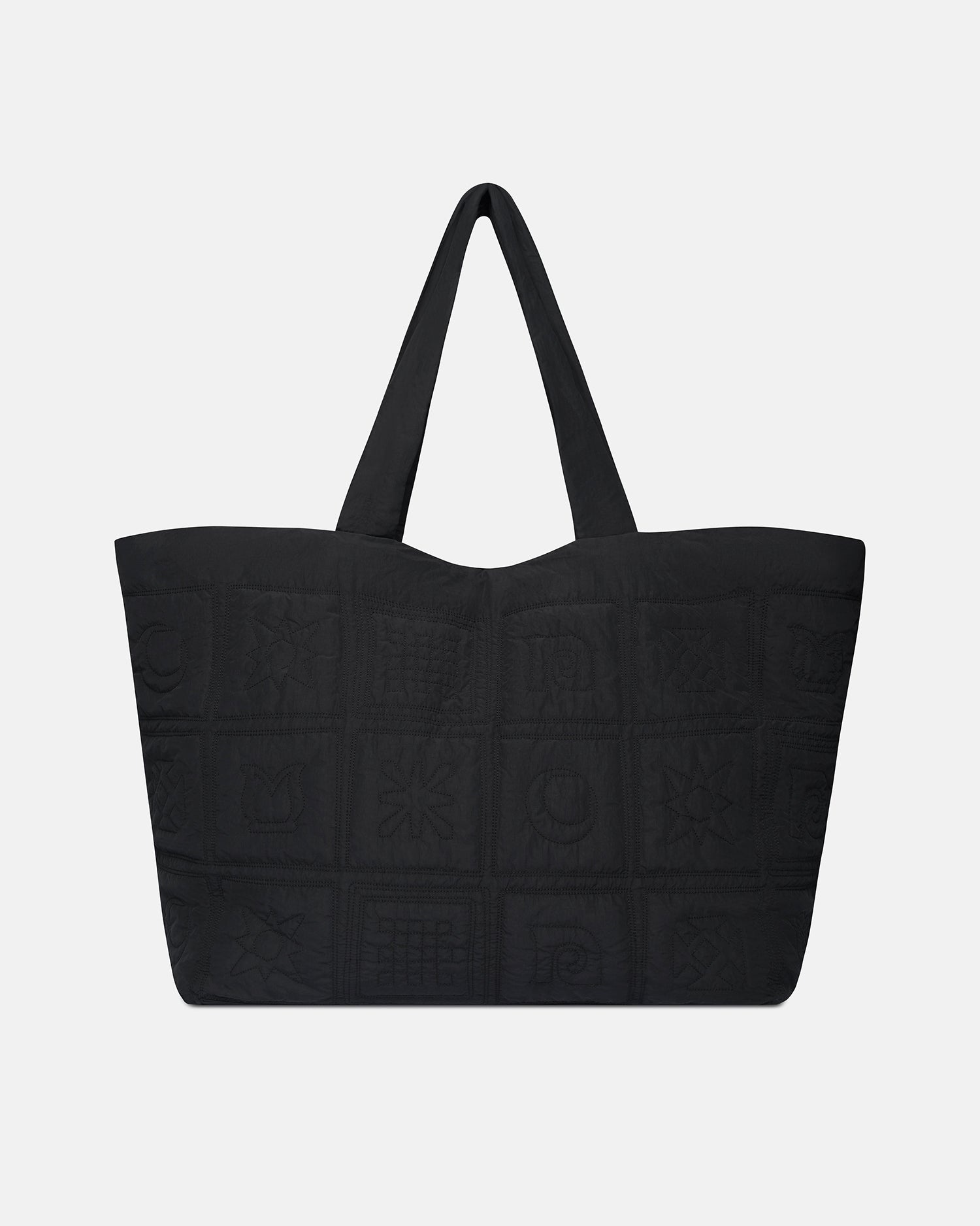 Quilted Tech-Poplin Tote - 2